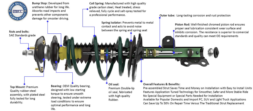 PRT Shock Absorber – OEM Quality